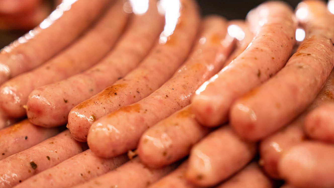 【朝食ビュッフェ】石川豚のソーセージ