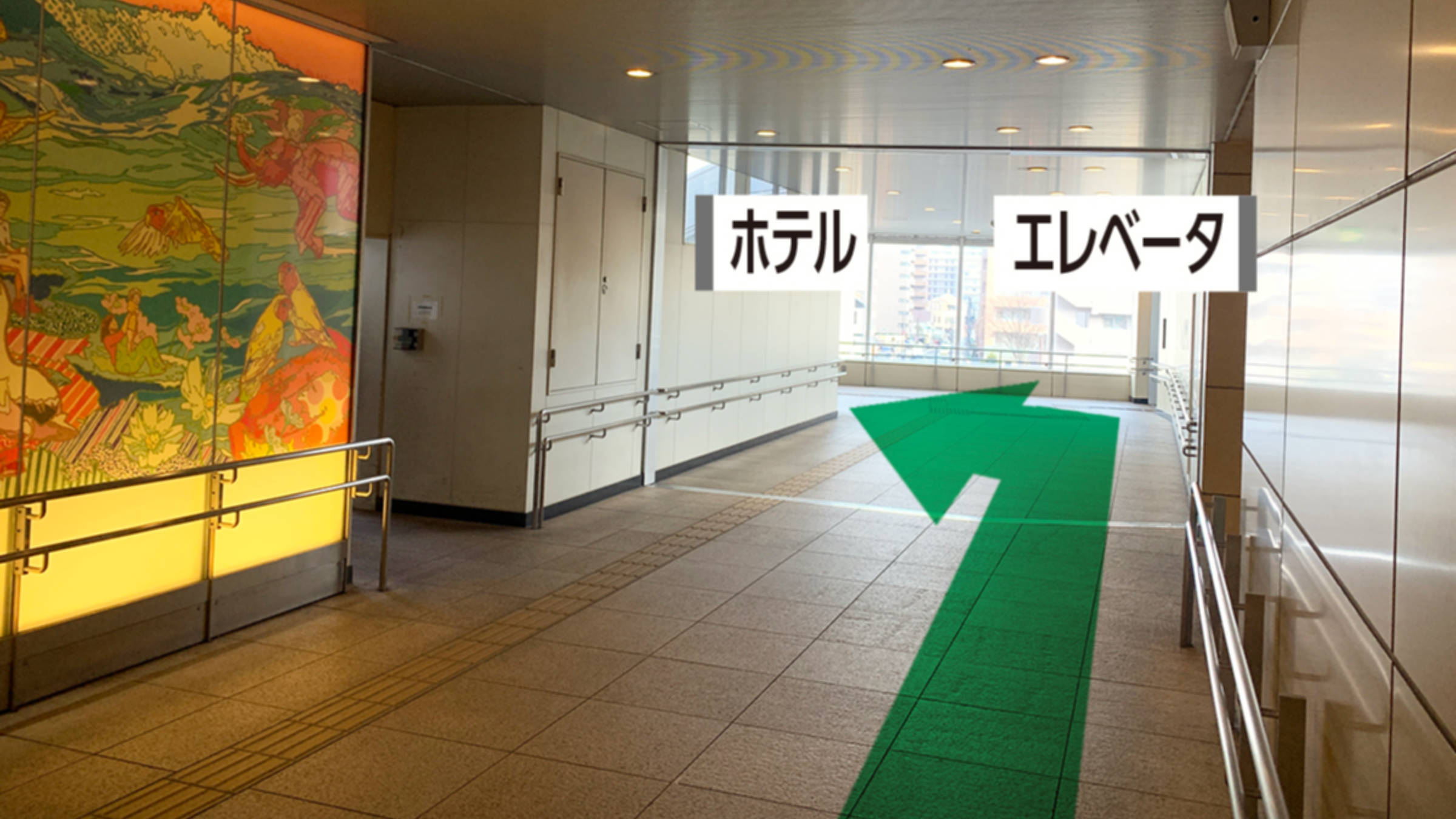 仙台駅西口からのアクセス④