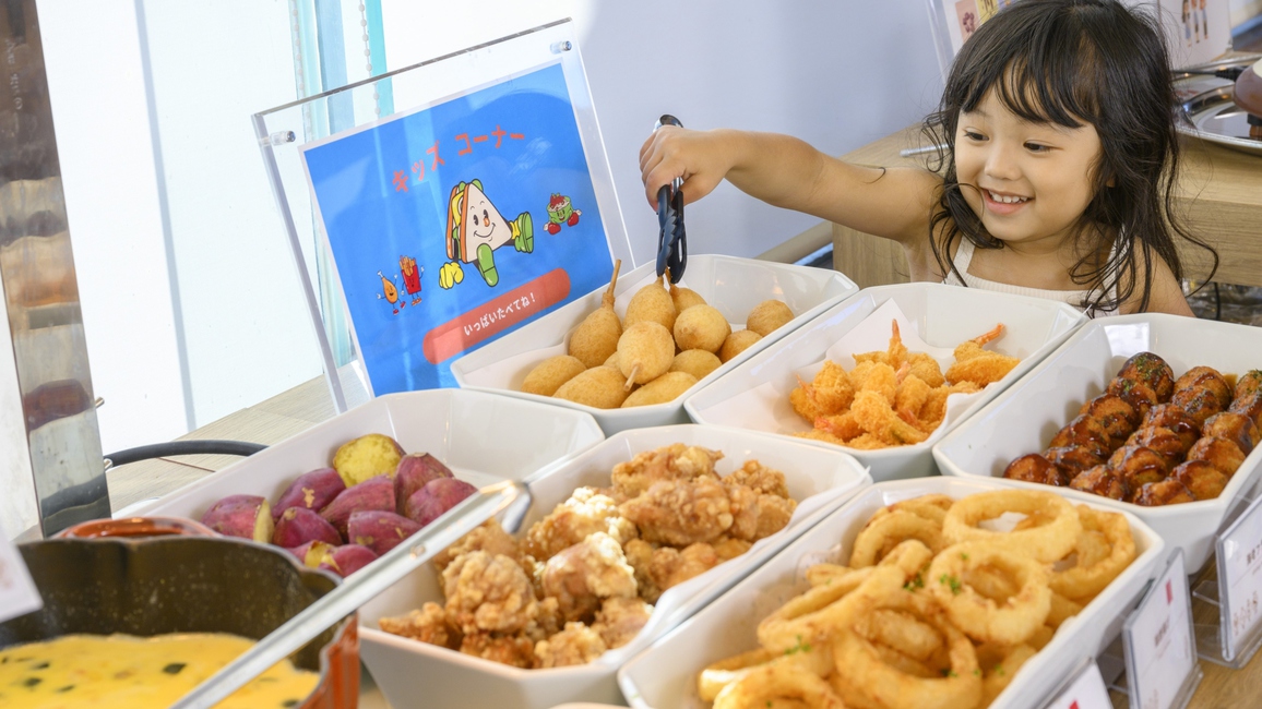 ビュッフェレストランキッズコーナー