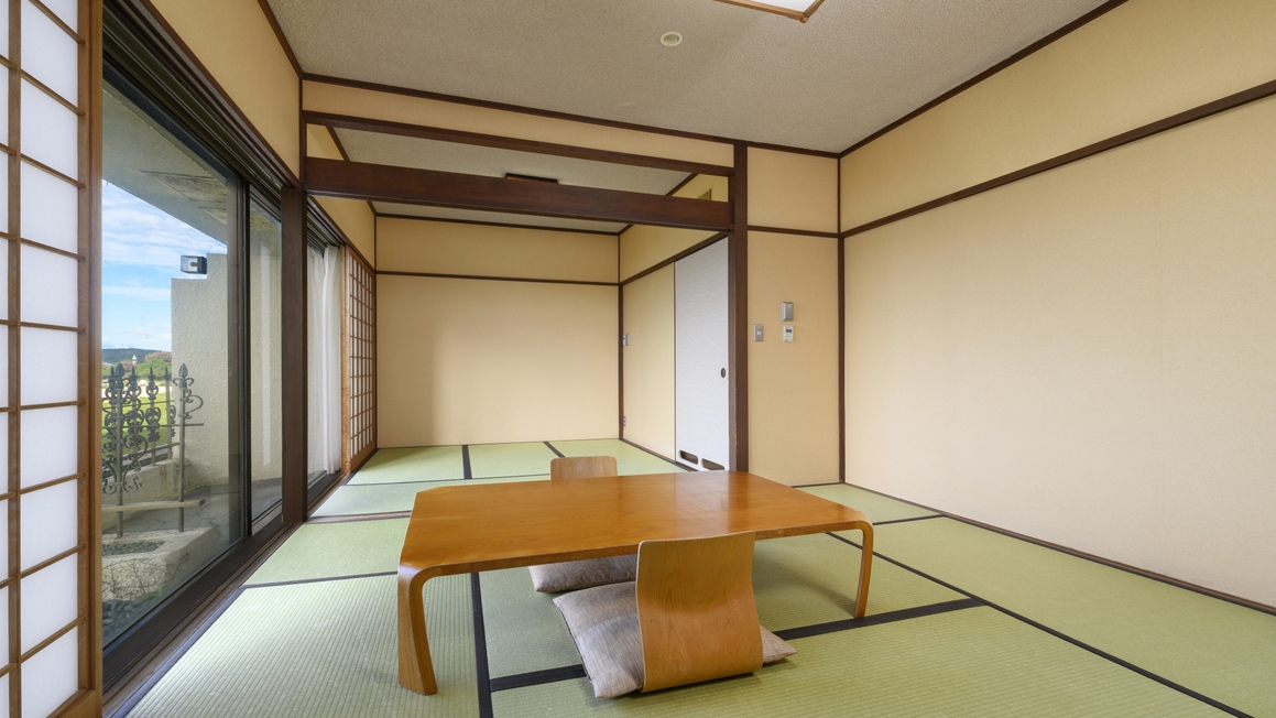 角島大橋側二間和室８畳＋4.5畳（禁煙）