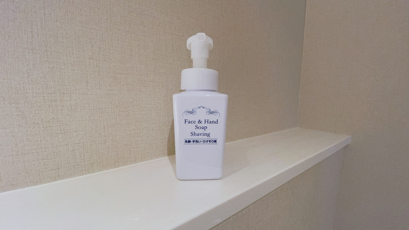 【フェイス&ハンドソープ】