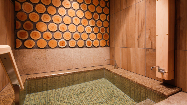 【津山温泉・城見SPA】水風呂（一例）