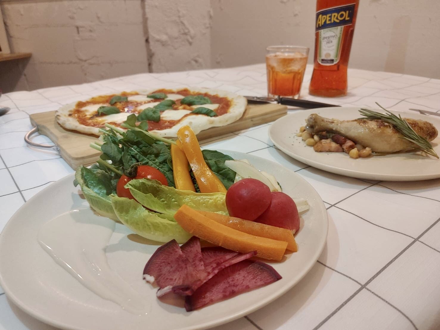 バーニャカウダマルゲリータ1ドリンク