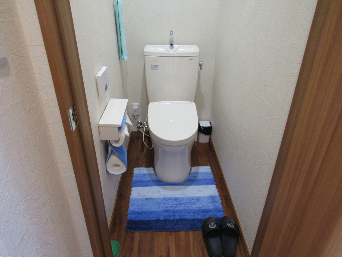 2階建てコテージのおトイレです。