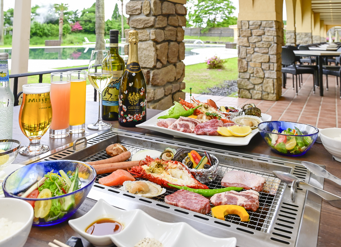 BBQメニュー：夕食