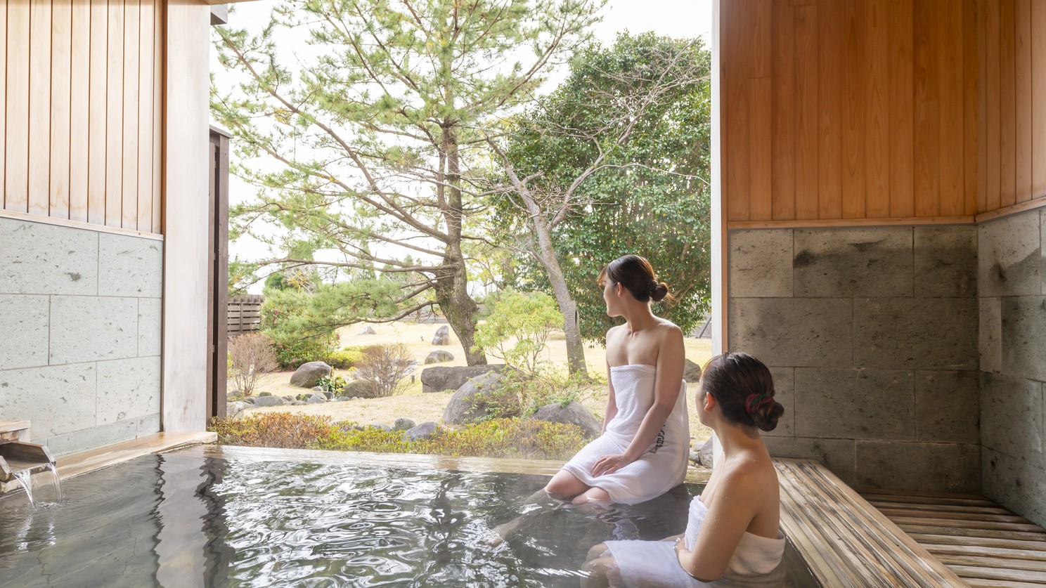 貸切露天風呂 檜扇の湯