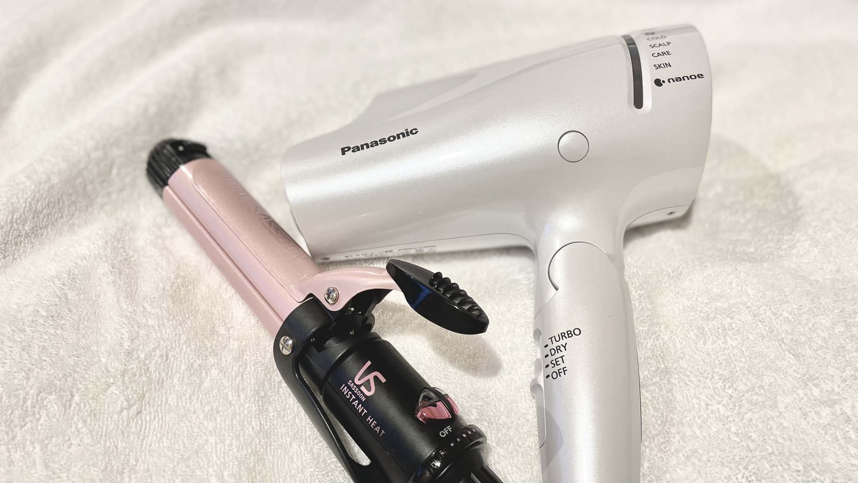 レディースルームは全室ヘアアイロン・ナノイードライヤー設置