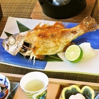 プラン限定旨味たっぷりの脂があふれるのどぐろ塩焼き