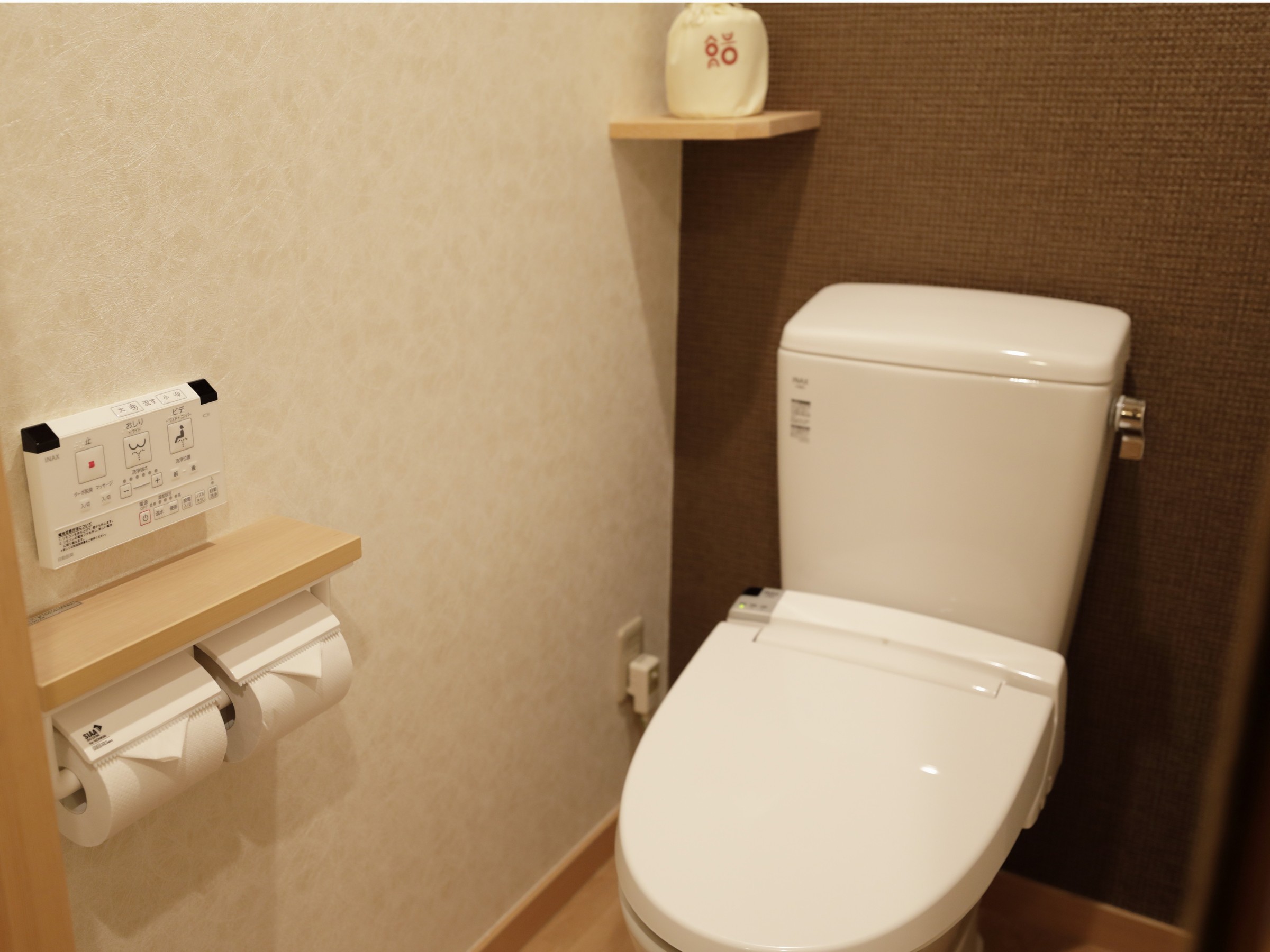 【客室：設備】全室 温水洗浄便座