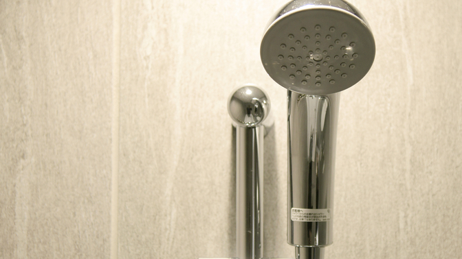 清潔で機能的なシャワーブース※スタンダードダブルにはバスタブの設置はございません。