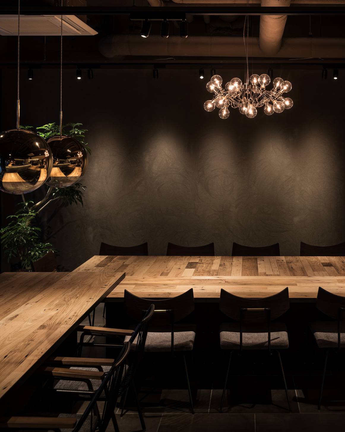 cafe + barカウンター