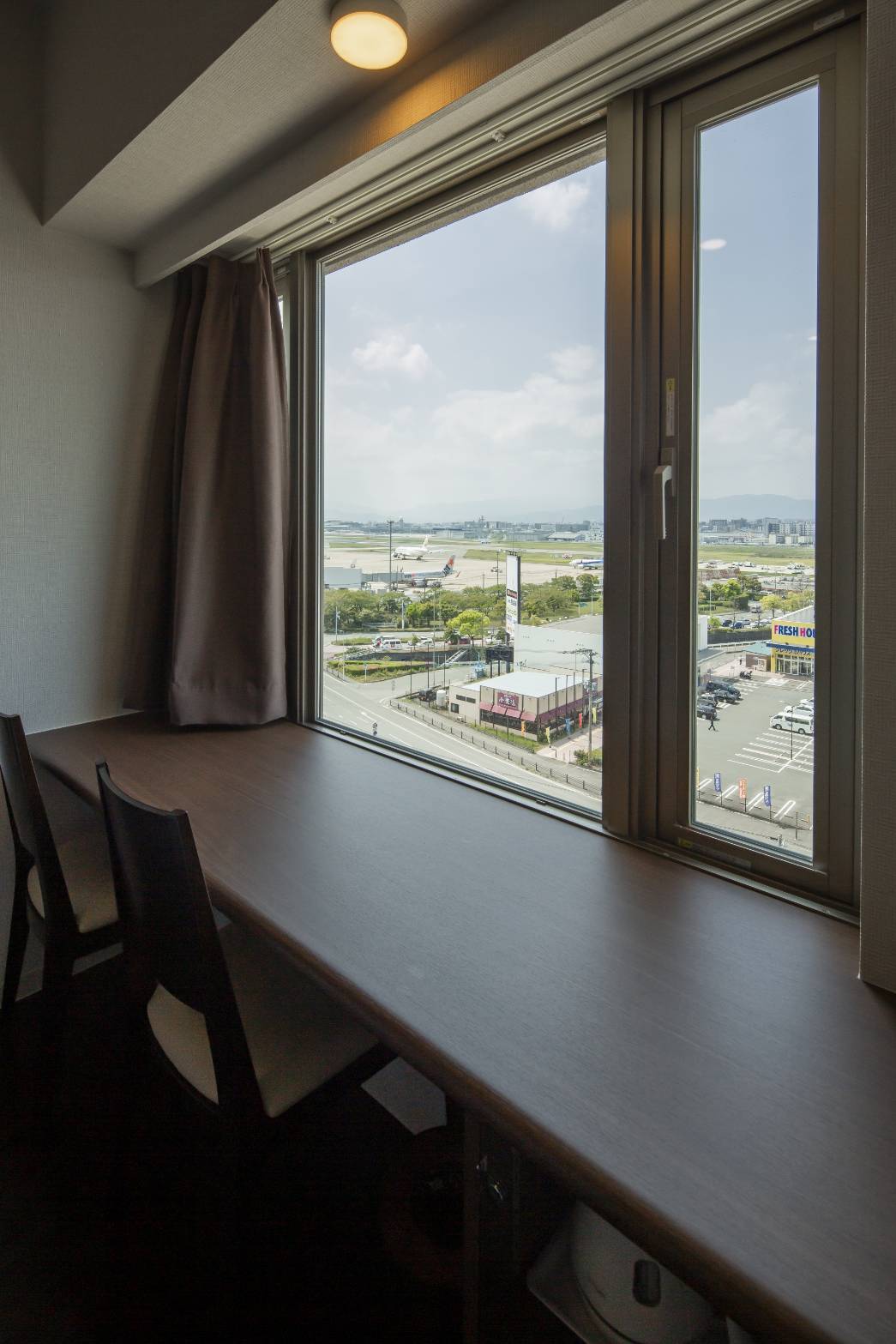 部屋のカウンター