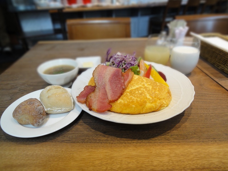 アメリカン朝食