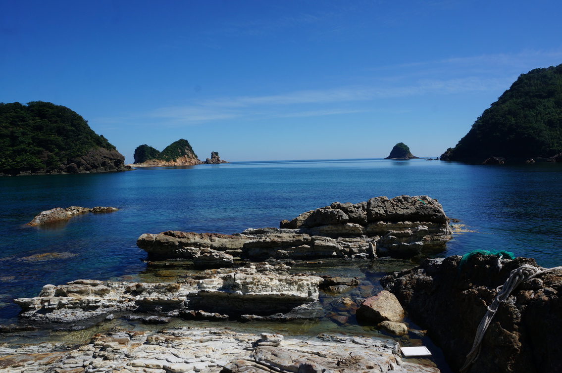 海沿いの散歩道