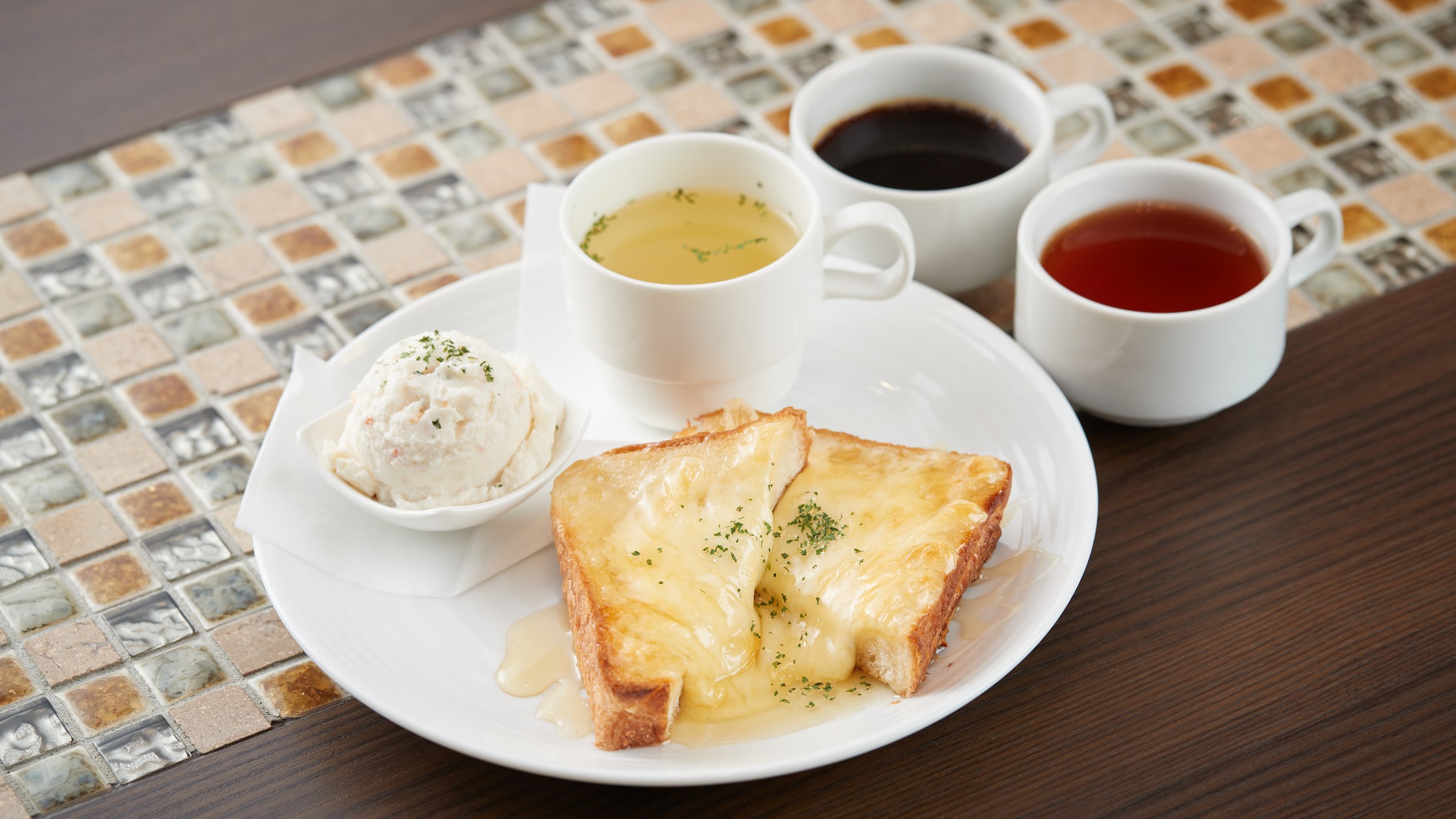 【朝食】選べる朝食セットコーヒー、紅茶の飲み放題