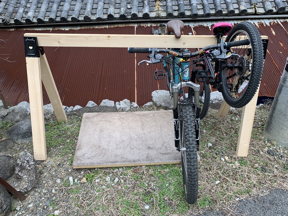 和歌山県サイクルステーションのバイクスタンド