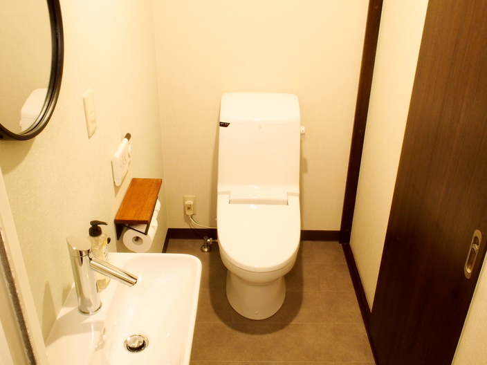 全部屋トイレシャワー付きの個室