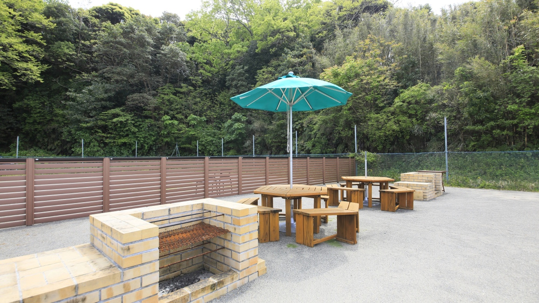 【BBQエリア】最大20名でのご利用が可能。※事前予約制