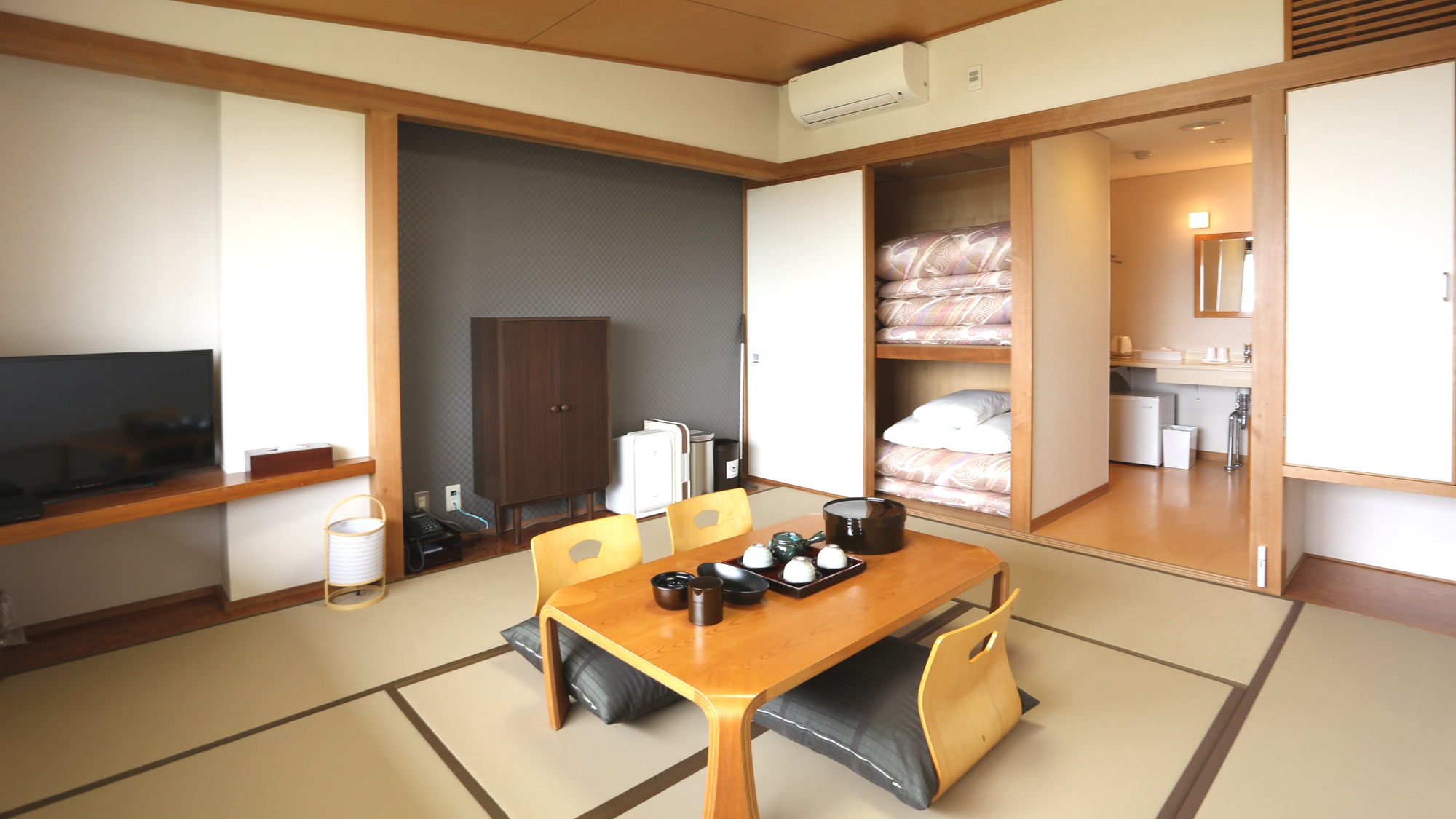 【ツインルーム一例】和室の客室もございます。※お部屋のご指定はできかねます。