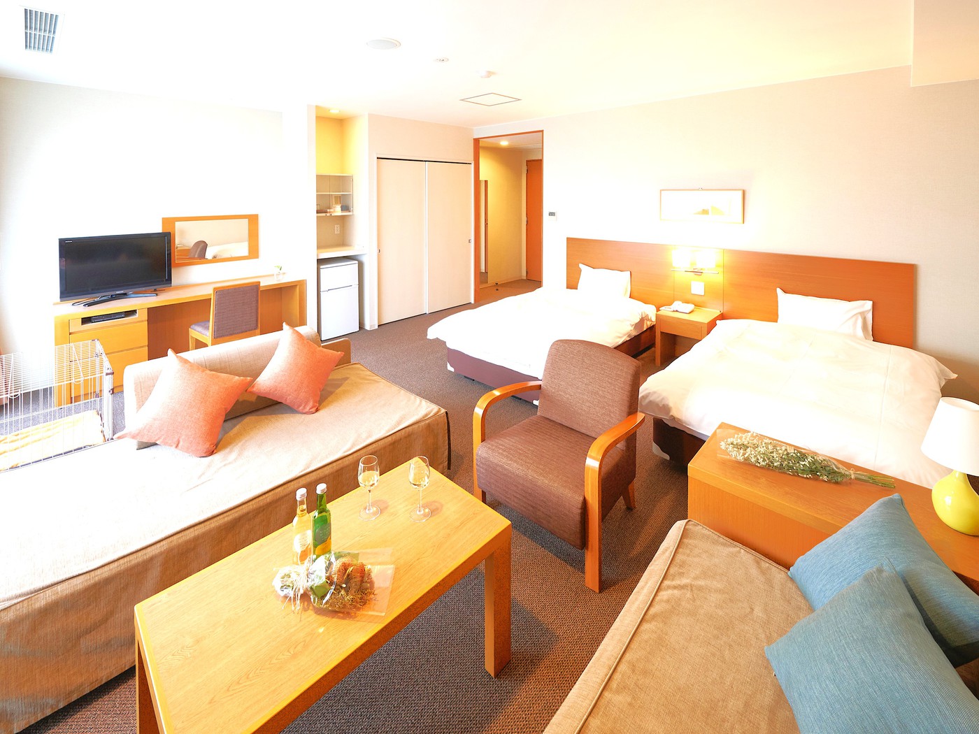  【洋モダンスイート洋室】46平米