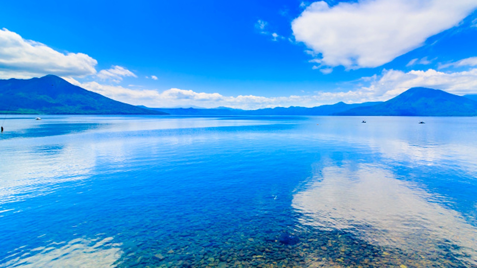 日本屈指の水質を誇る支笏湖