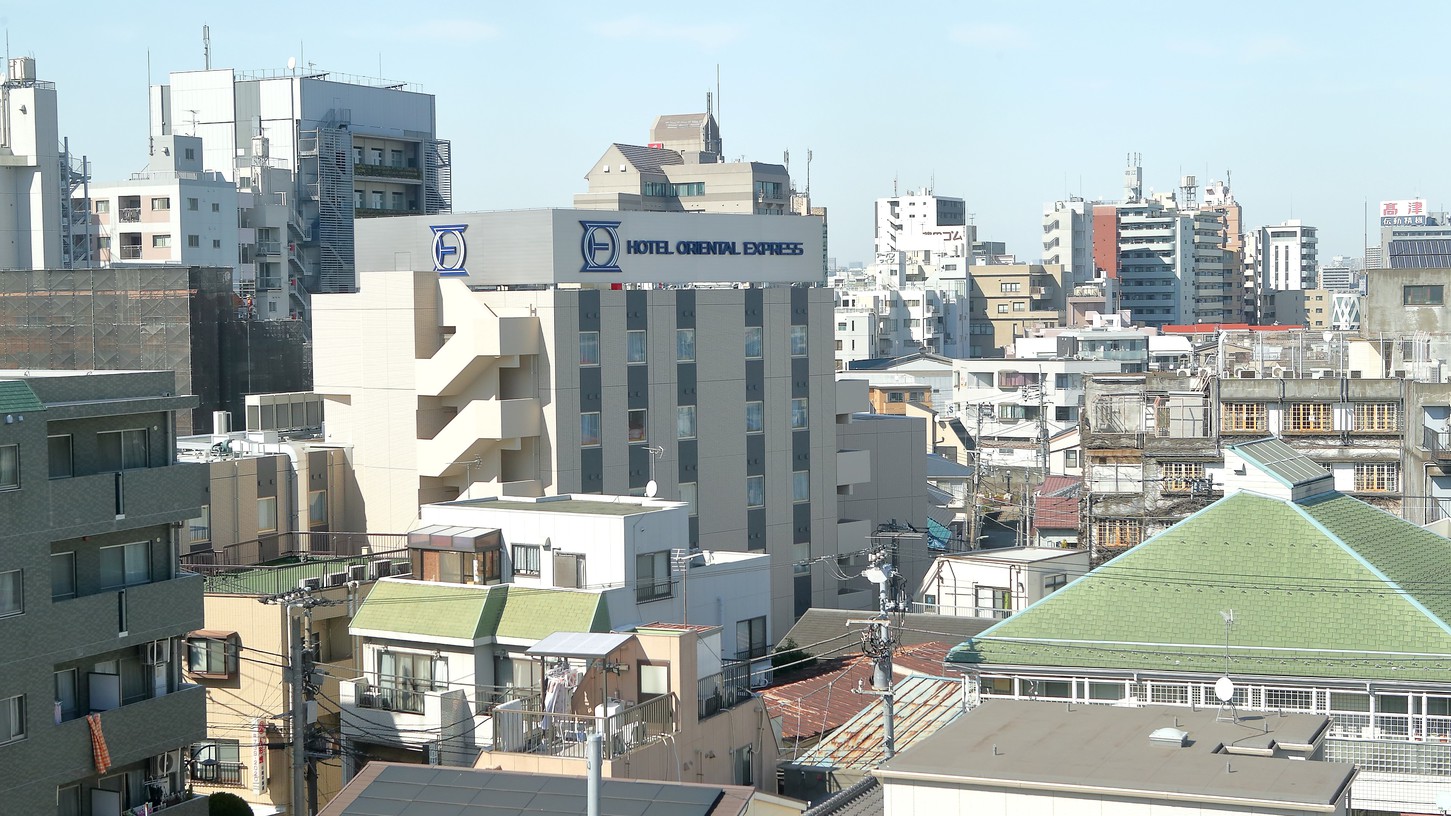 外観（上空）京急空港線より