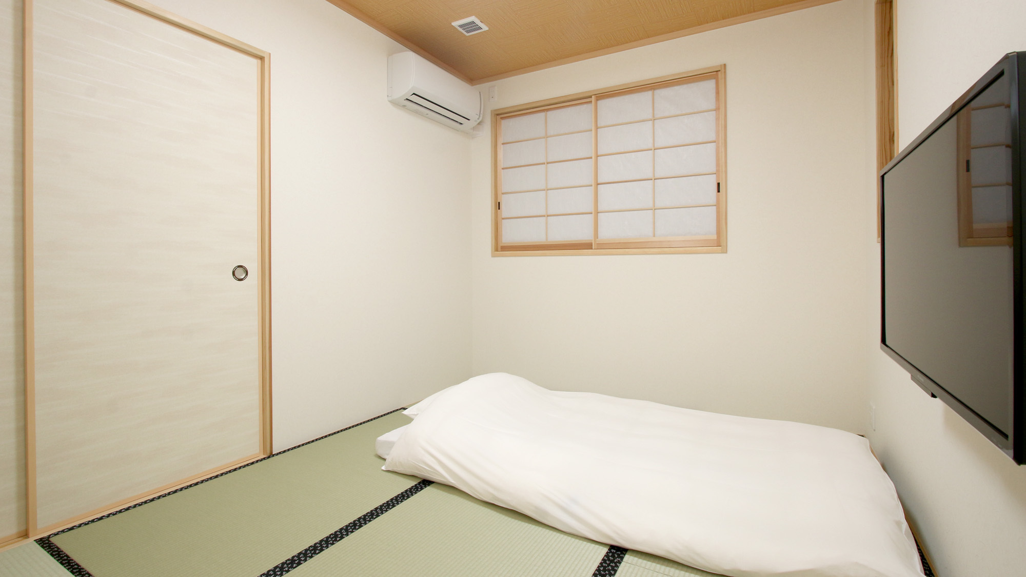 和室一例お布団を敷いたイメージ