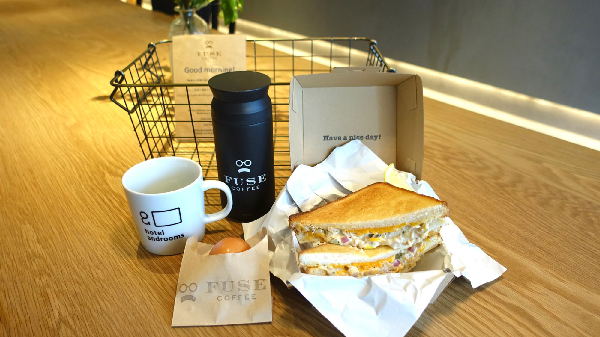 デリバリー朝食