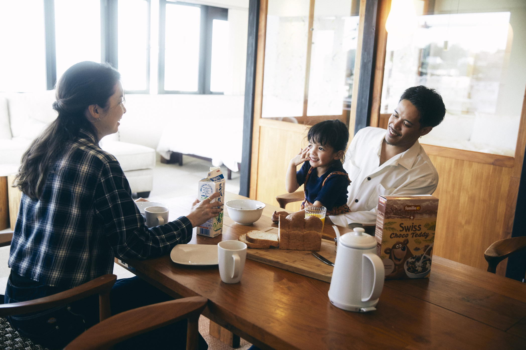 お子様連れにも嬉しい全室キッチン調理器具完備