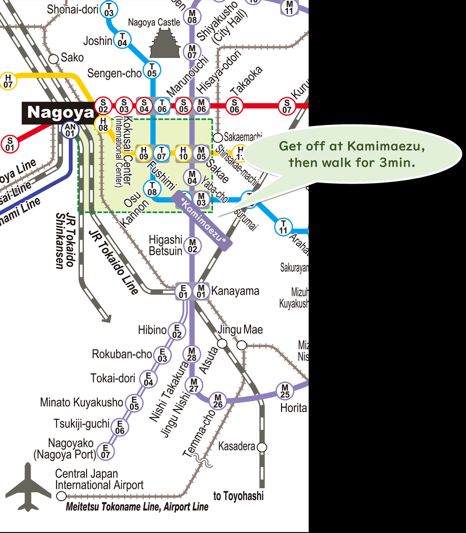 名古屋路線図