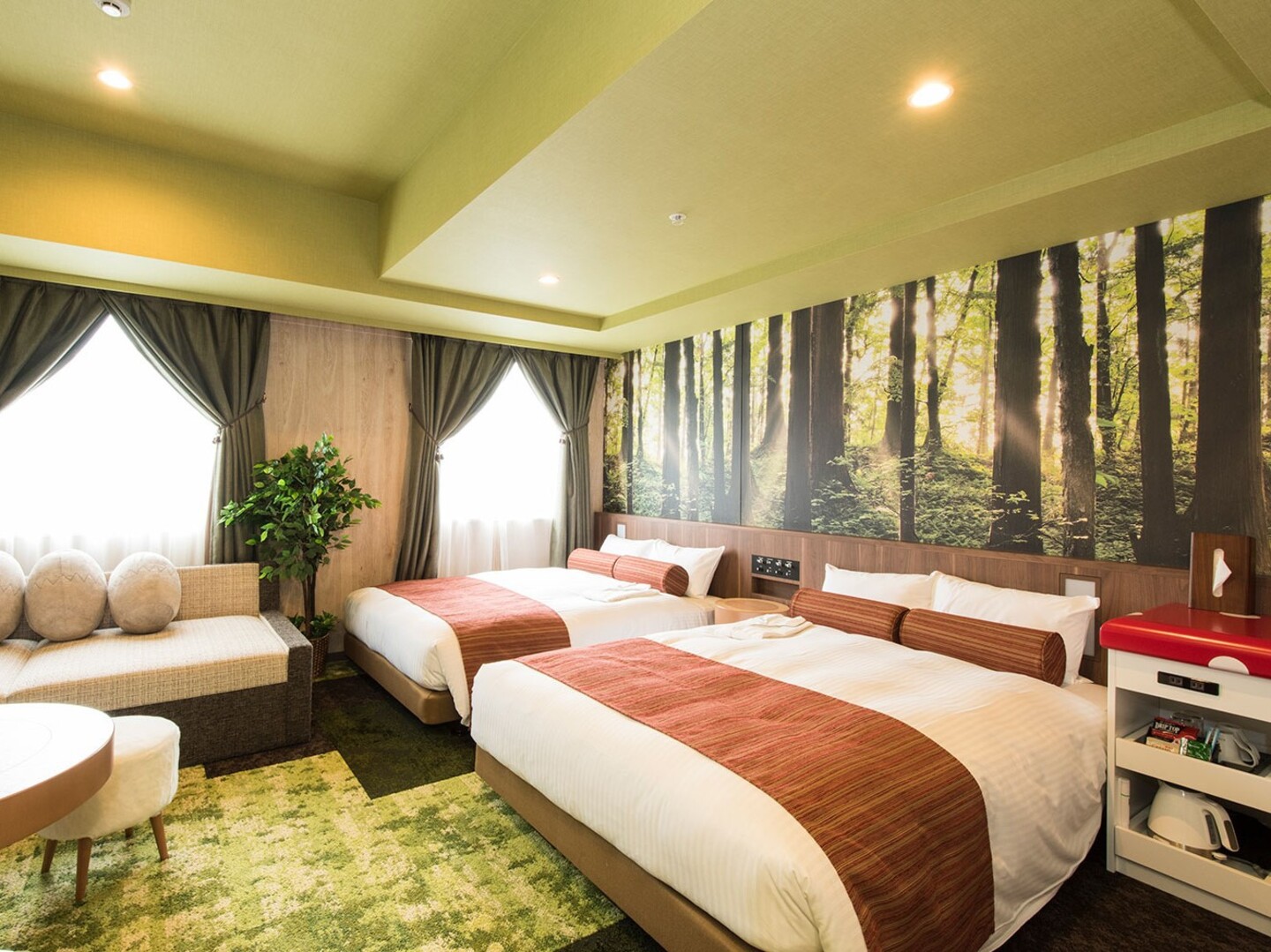 楽しいコンセプトルーム【フォレストルーム】〜素泊り〜