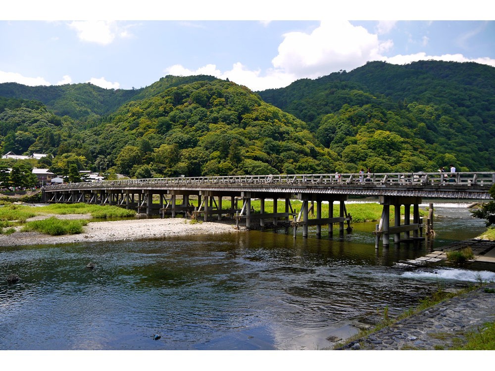 観光嵐山 渡月橋