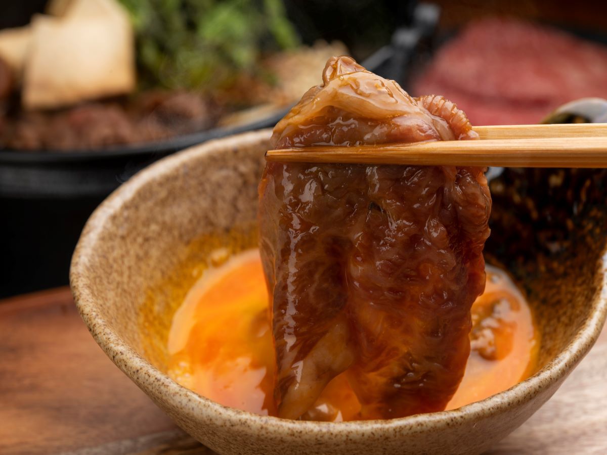 【日替り肉料理】牡蠣と牛肉のすき焼きしゃぶ