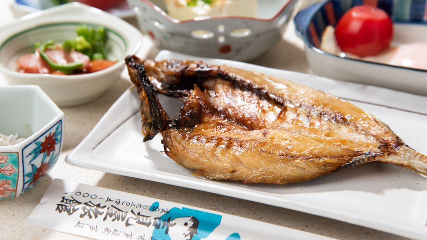 *【朝食一例】壱岐の美味しいお魚で、一日の元気をしっかりチャージ！