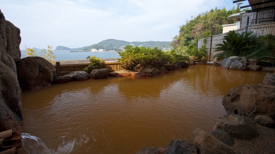 *【湯ノ本温泉】1500年以上の歴史がある壱岐唯一の天然温泉で、鉄分を含んだ赤褐色の温泉が特徴♪
