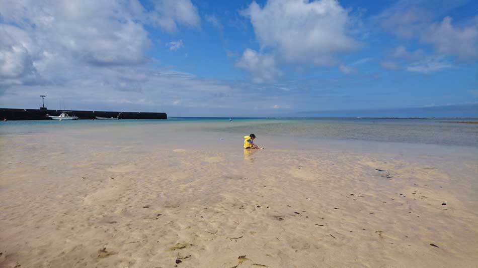 穏やかな須野海岸