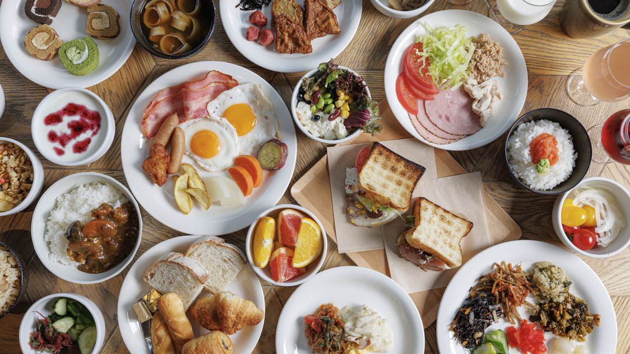 【新朝食】こだわりブッフェ朝食オリジナルサンドイッチや九州料理をお楽しみください♪