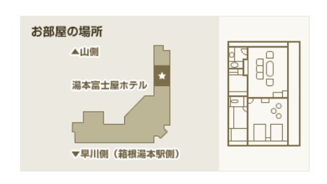 本館スイートルーム間取り図