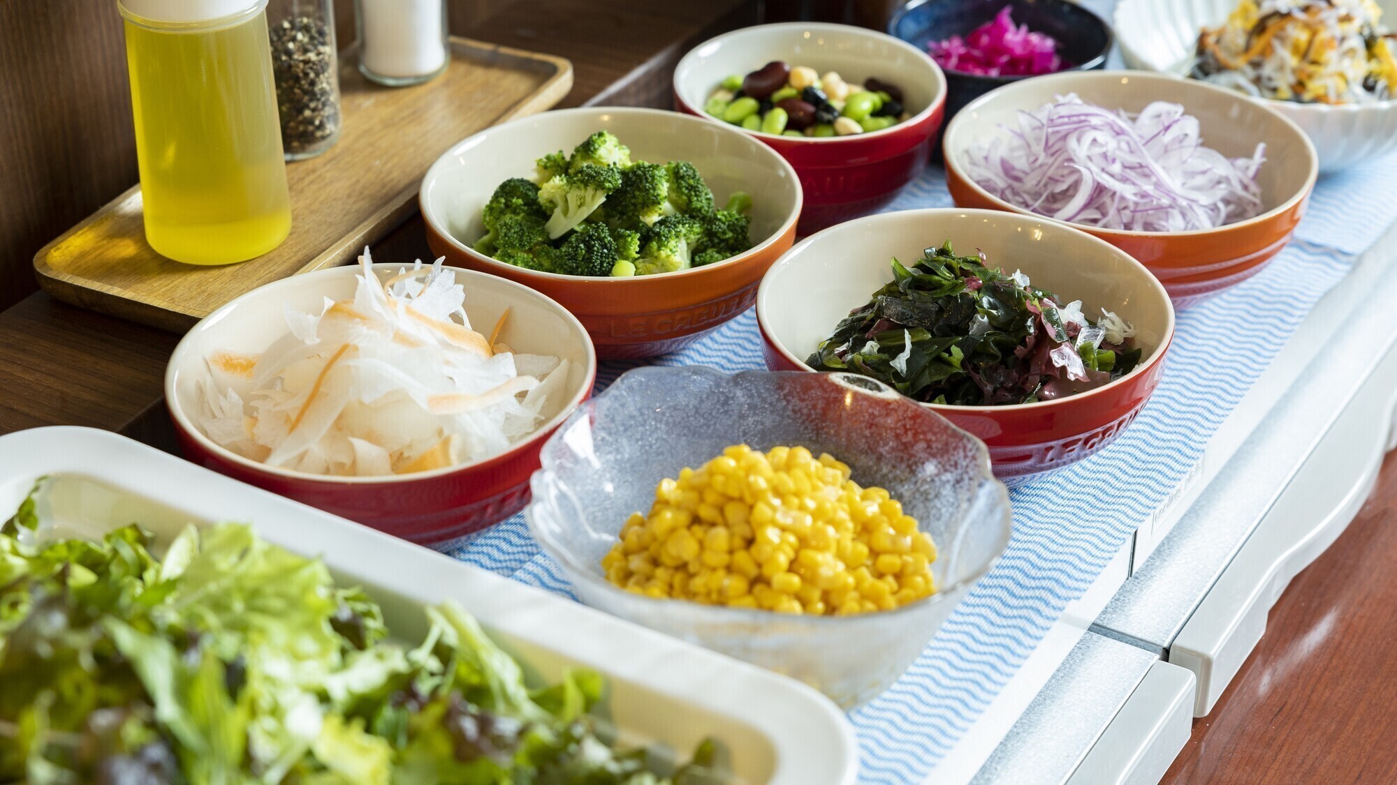【朝食】サラダコーナー