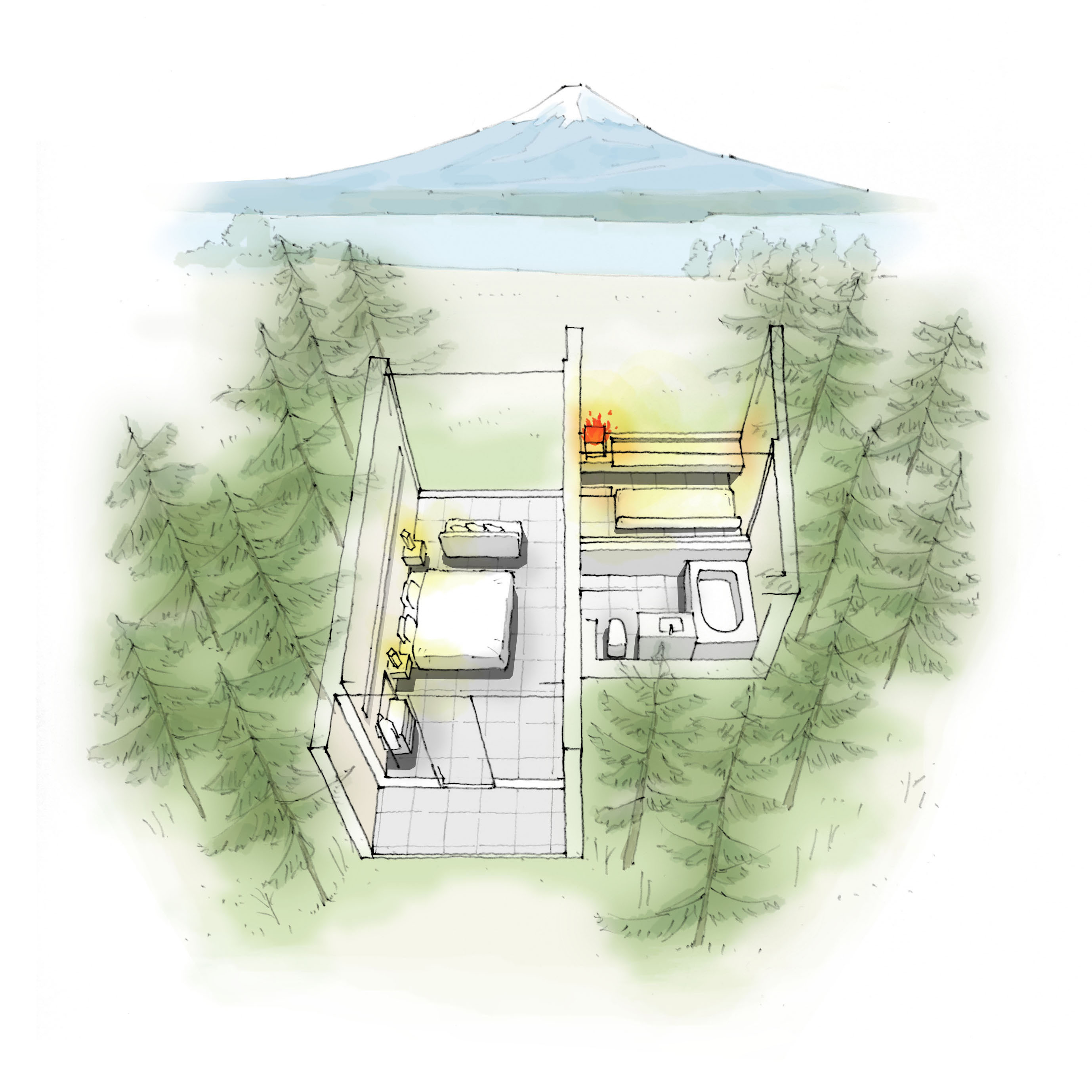 D Cabin
