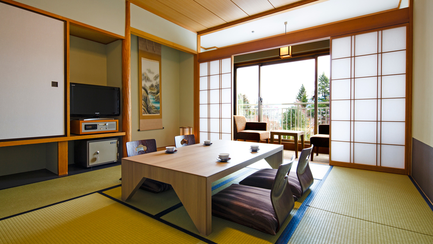 モデレート和室【庭園眺望】