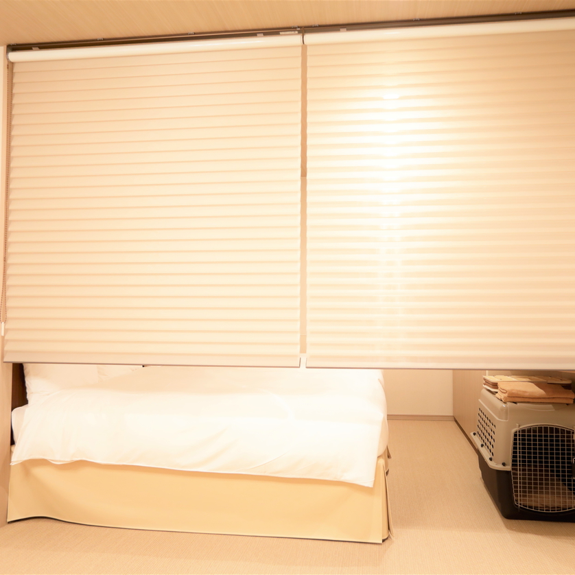 【お部屋食でも安心】全部屋、寝室とリビングを引き戸、またはスクリーンで、仕切ることができます