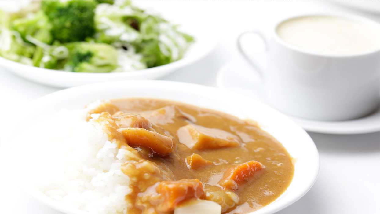 当ホテル自慢の朝カレー