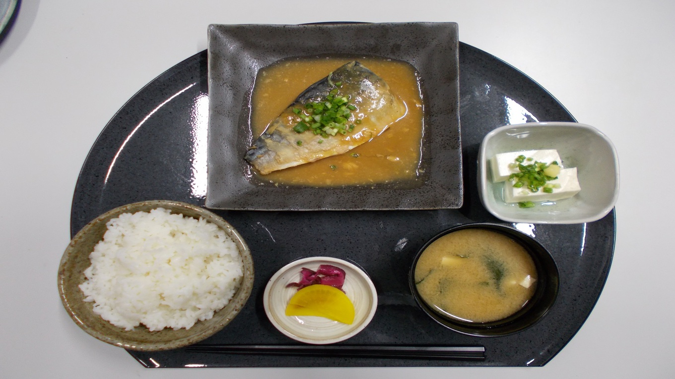 【定食メニュー】さば味噌煮定食