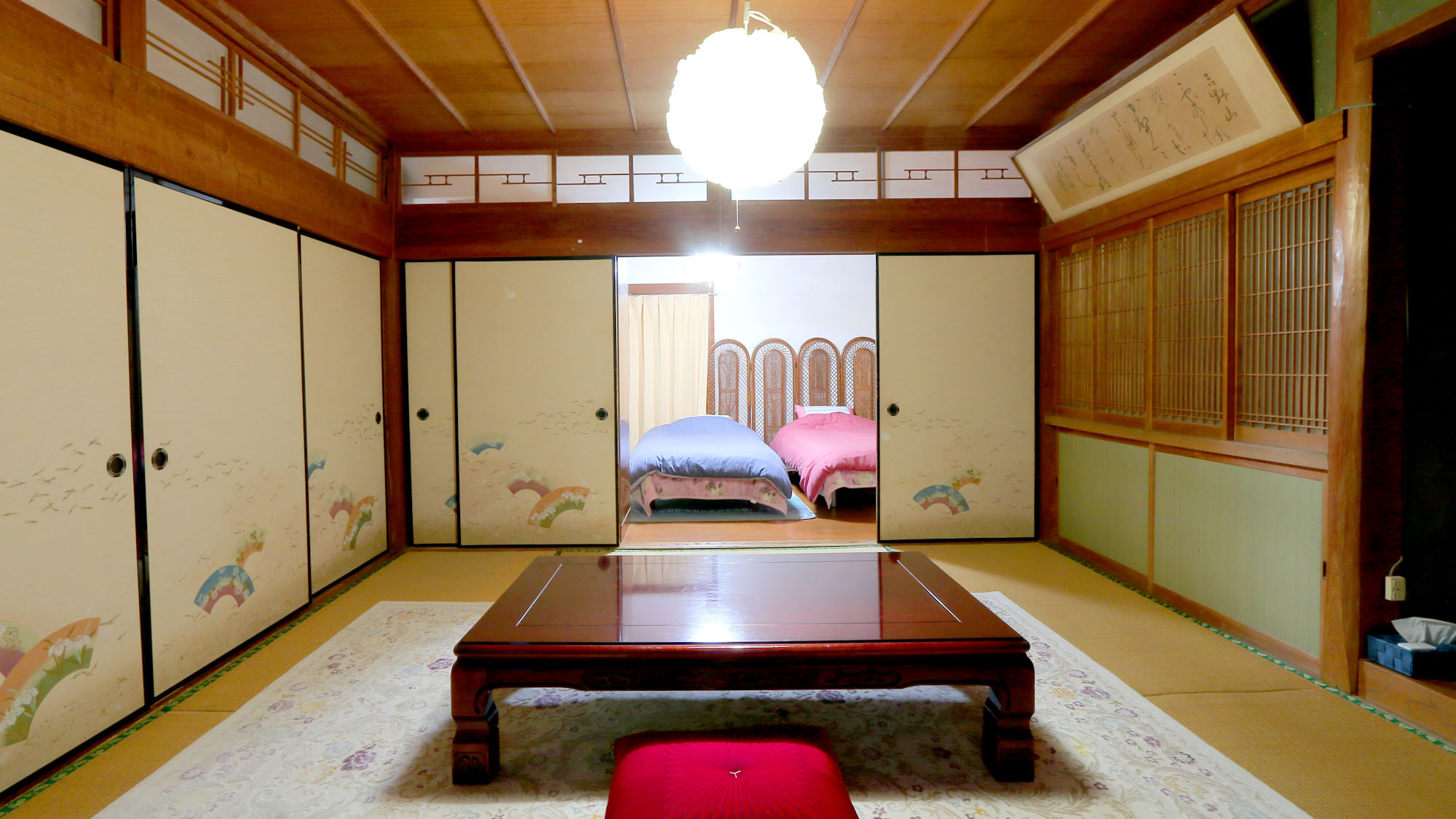 【客室】1F8畳和室&ベッドルーム