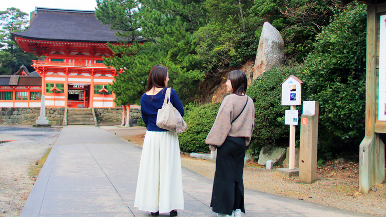 【観光】当館から近い日御碕神社 