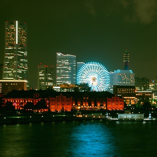 みなとみらい地区夜景・・・日本有数の綺麗な夜景をお楽しみ下さい♪