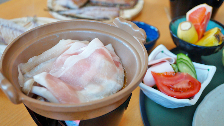 三元豚のやわらか豚しゃぶ＜朝ごはん＞