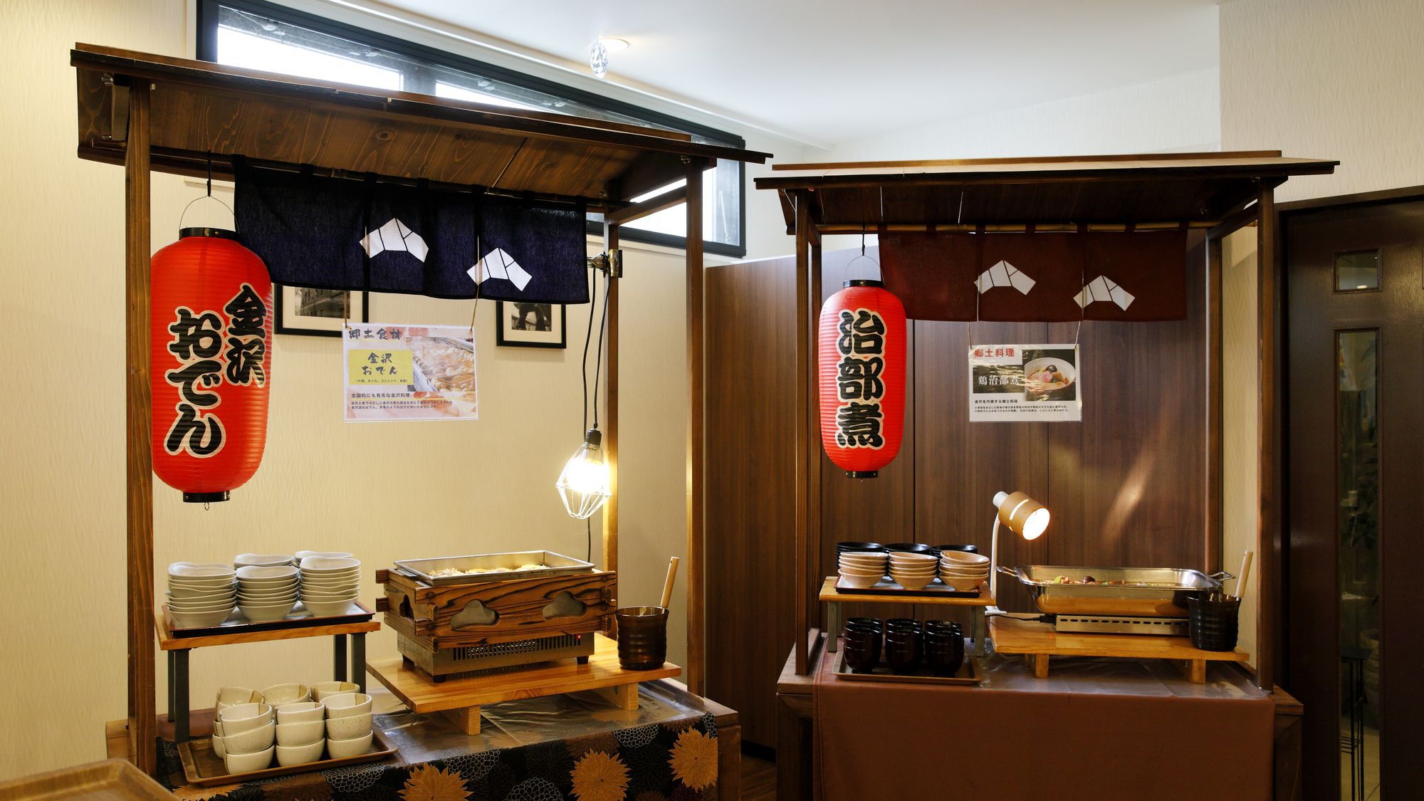 朝食レストラン屋台