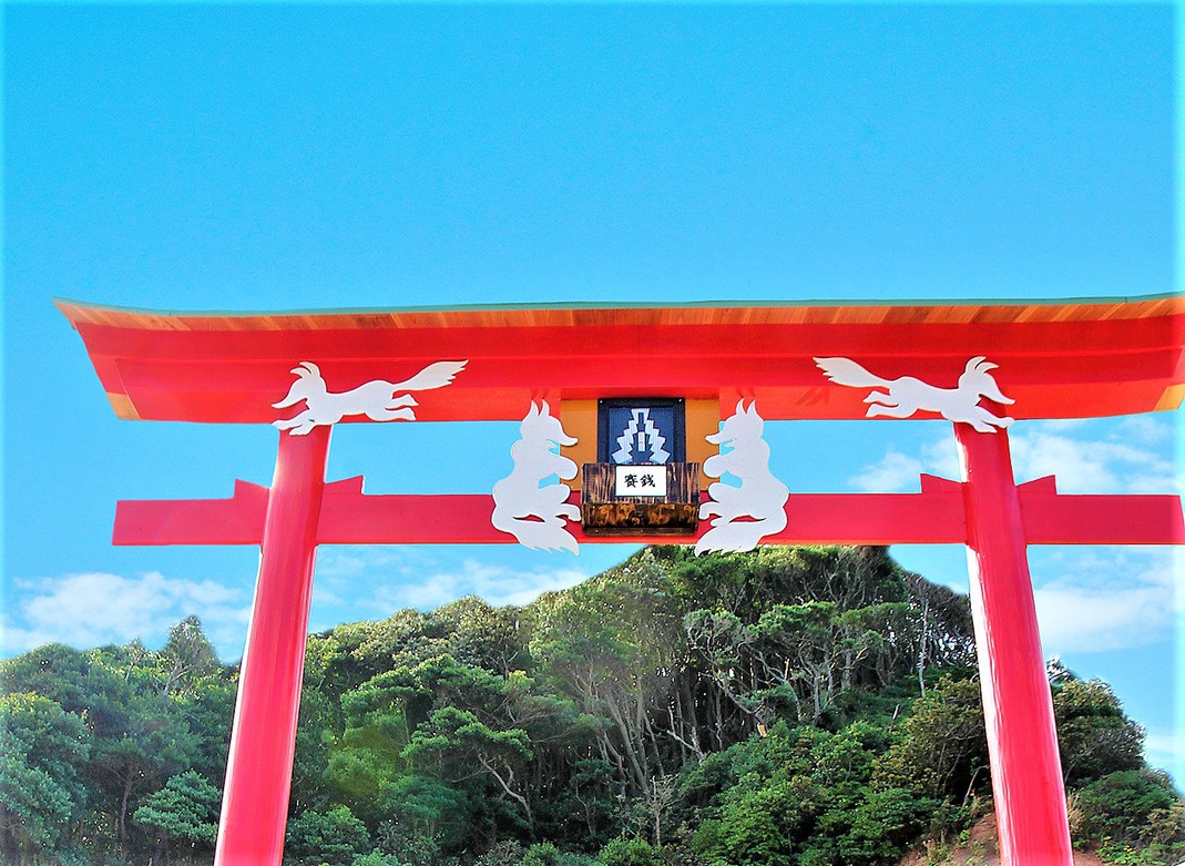 元乃隅稲成神社【長門市】当館から車で約90分